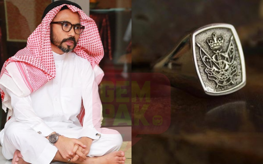 Tempah Cincin Ukiran Lambang Peribadi Sultan Johor, Wak Doyok Mohon Maaf