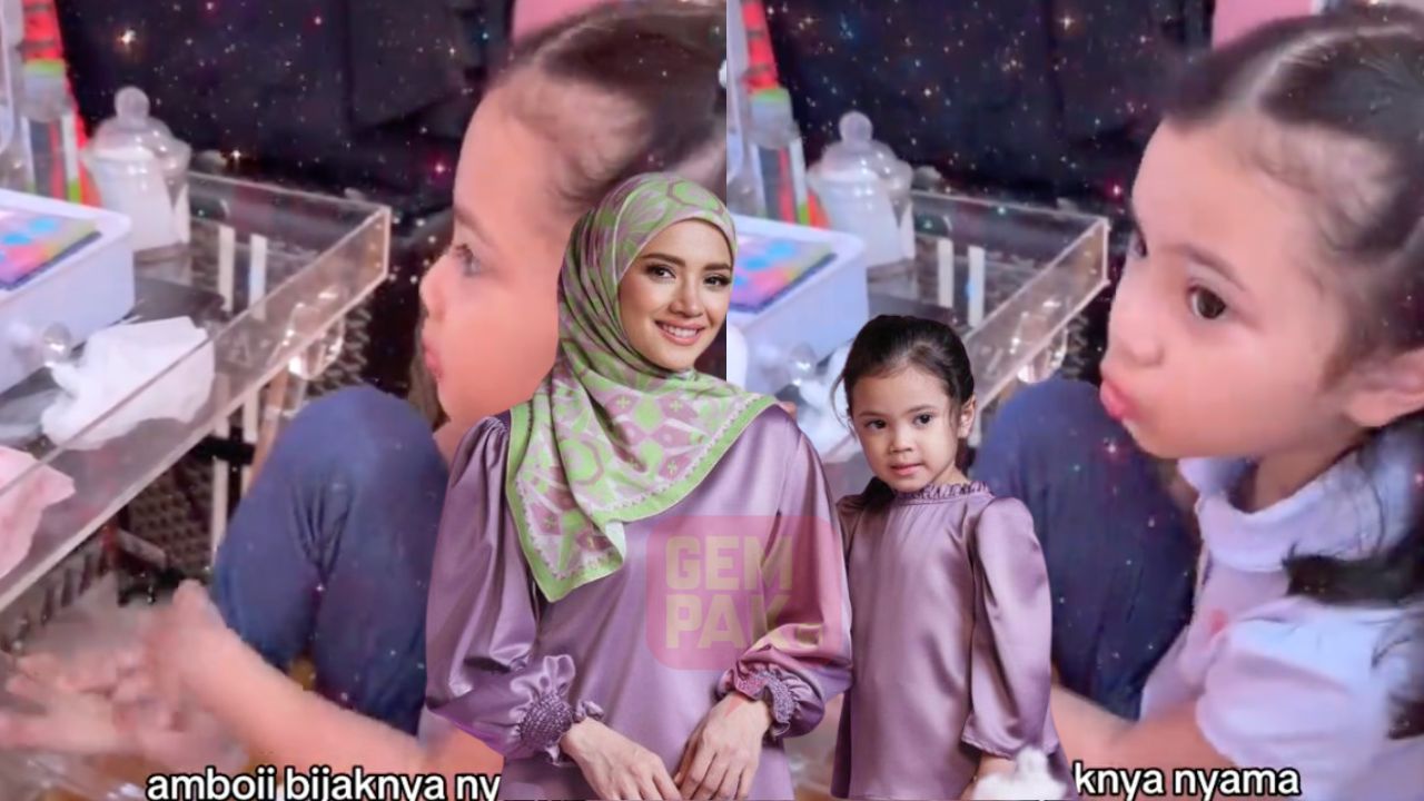 “Bijaknya, Budak Pandai” - Gelagat Fatima Nyanyi & Hafal Lagu Fazura Buat Netizen Terhibur