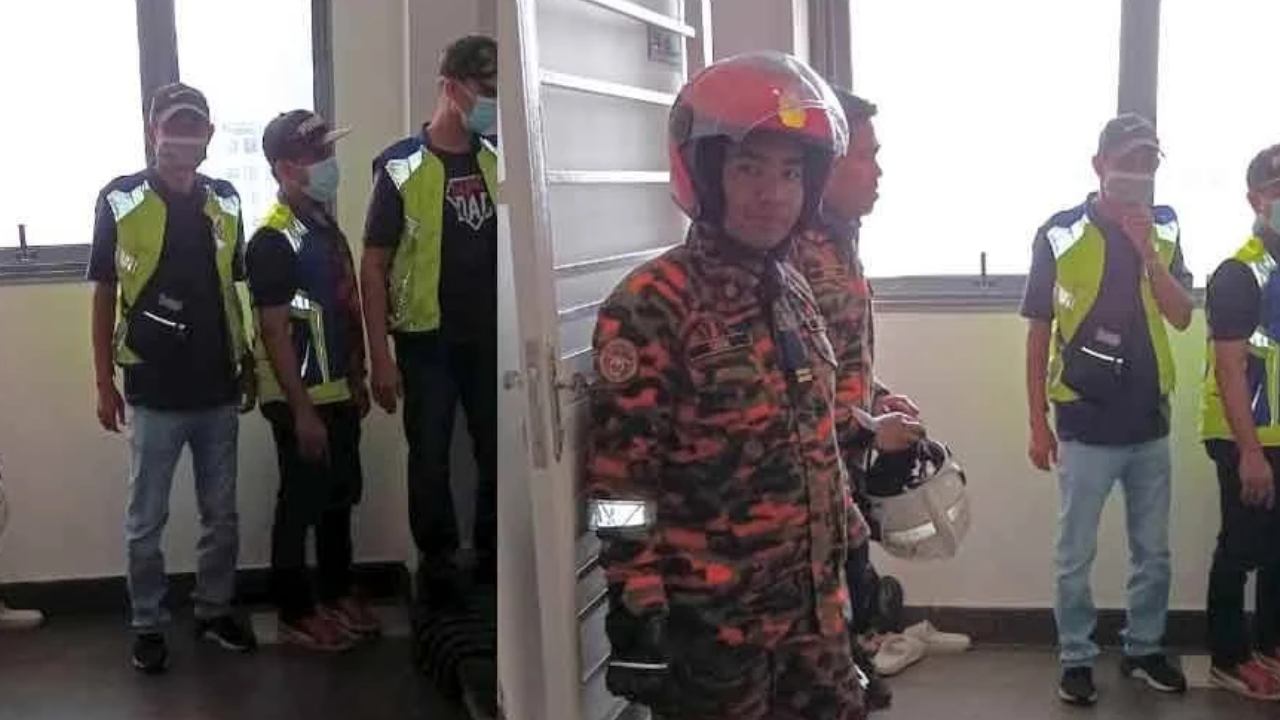 Jaheaik, Bomba Pujuk Lelaki Berkhalwat Menyorok Di Balkoni Tingkat 19