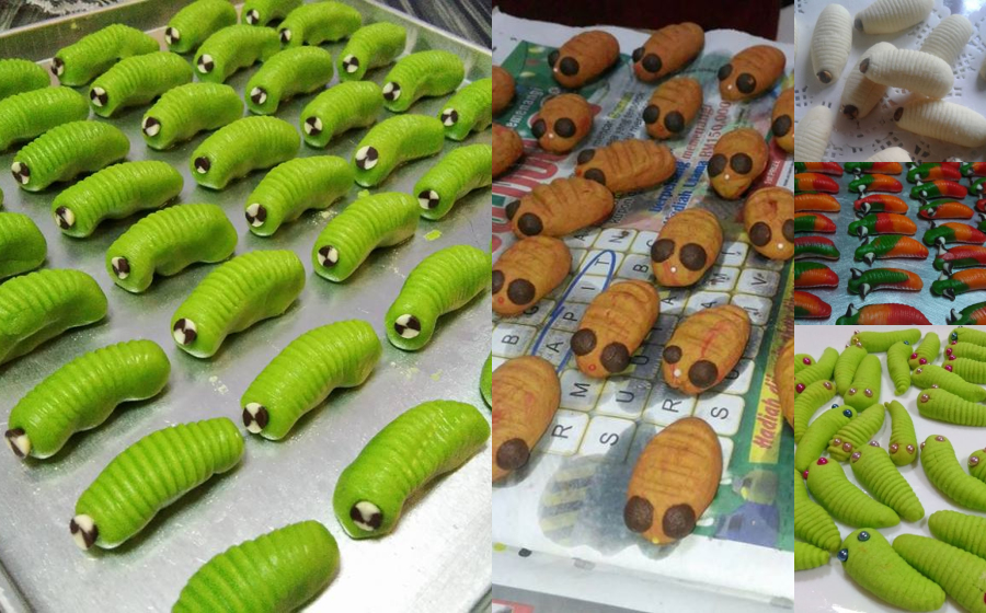 Biskut Ulat Comel Viral, Ada Ke Yang Sampai Hati Nak Makan?