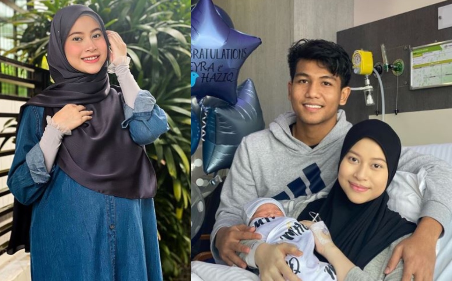 Eyra Hazali Dedah Nama Cahaya Mata Lelaki