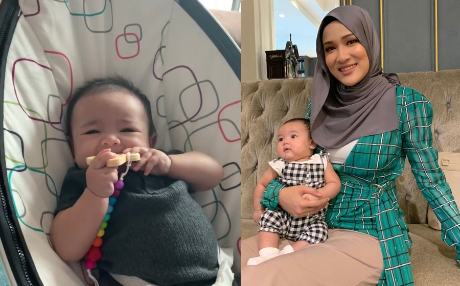 Hanis Zalikha Kongsi Cara Urus Anak Gatal Gusi