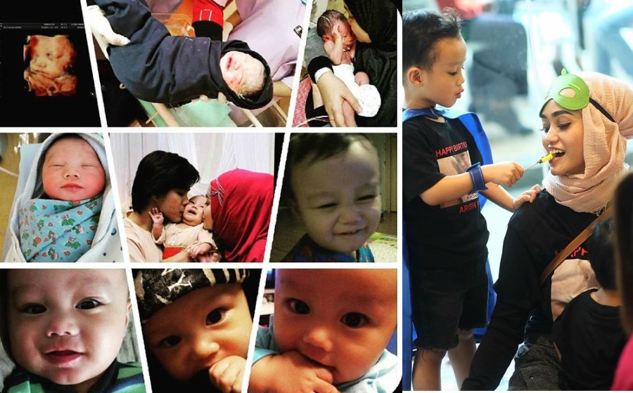 Ucapan Sweet Ulang Tahun Kelahiran Intan Salleh Kepada Anaknya, Sentuh Hati Peminat
