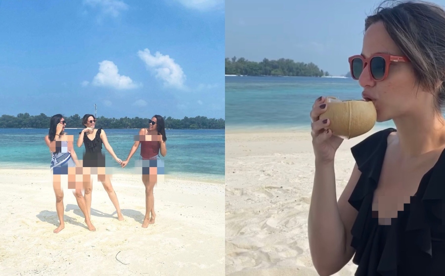 "Hargailah Kaabah Yang Disentuhmu" - Muat Naik Foto Seksi Tepi Pantai, Nia Ramadhani Terima Reaksi Sinis Netizen