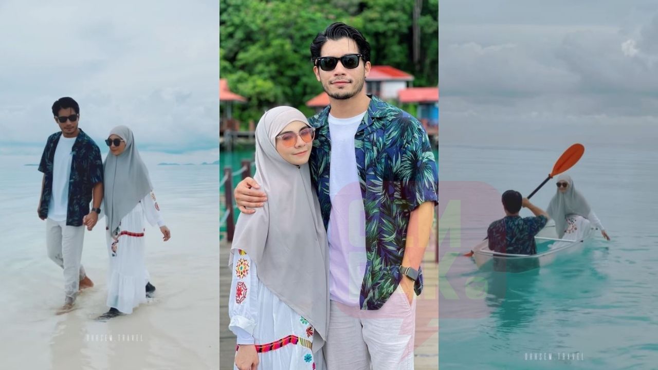 “Hebat Dalam Air Pakai Stoking” - Penampilan Zizi Kirana Jaga Aurat Ketika Berbulan Madu Terima Pujian Netizen