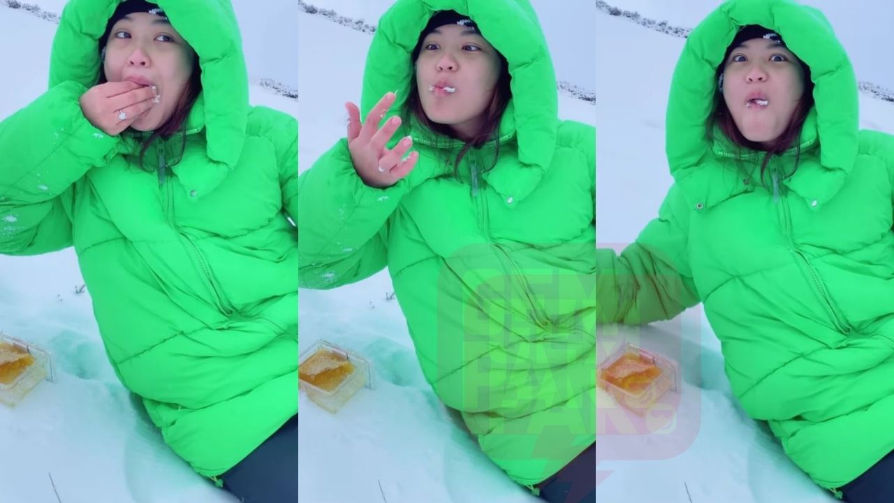 “Kalau Tak Buat Benda Pelik, Bukan Janna..” - Sedap, Gebu, Sejuk, Janna Nick Makan Salji!