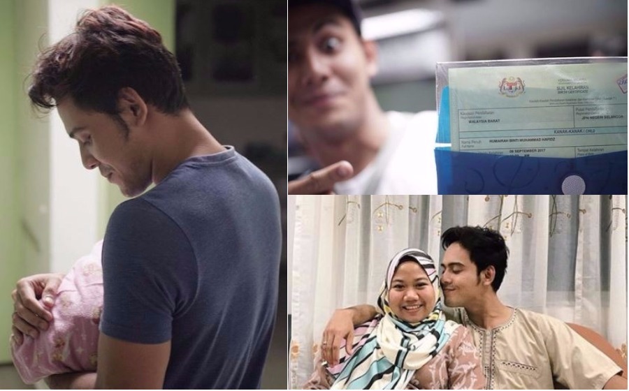 Lari Trend Nama Anak Sampai Empat Patah Perkataan, Peminat Puji Hafidz Roshdi Namakan Anak Humairah