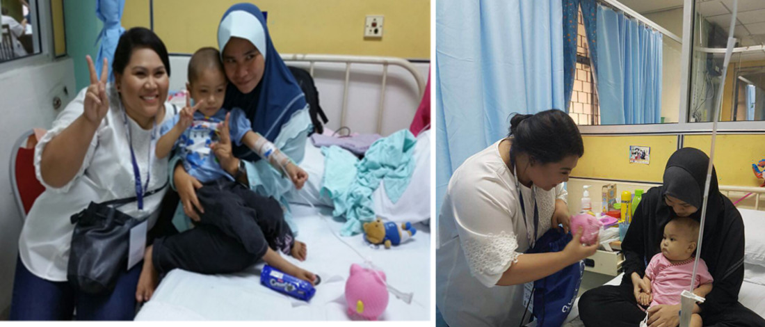 Sherry Al Hadad Tahan Sebak Bertemu Kanak Kanak Pesakit Kanser Gempak