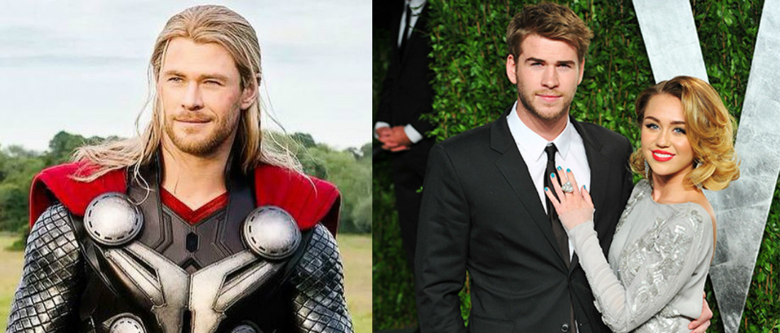 Chris Hemsworth Tak Restu Hubungan Miley Cyrus Dengan Adiknya Gempak