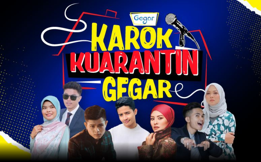 Bosan Duduk Rumah? Sertai Karok Kuarantin GEGAR & Berpeluang Menang Baucer Membeli Belah... Bestnya!