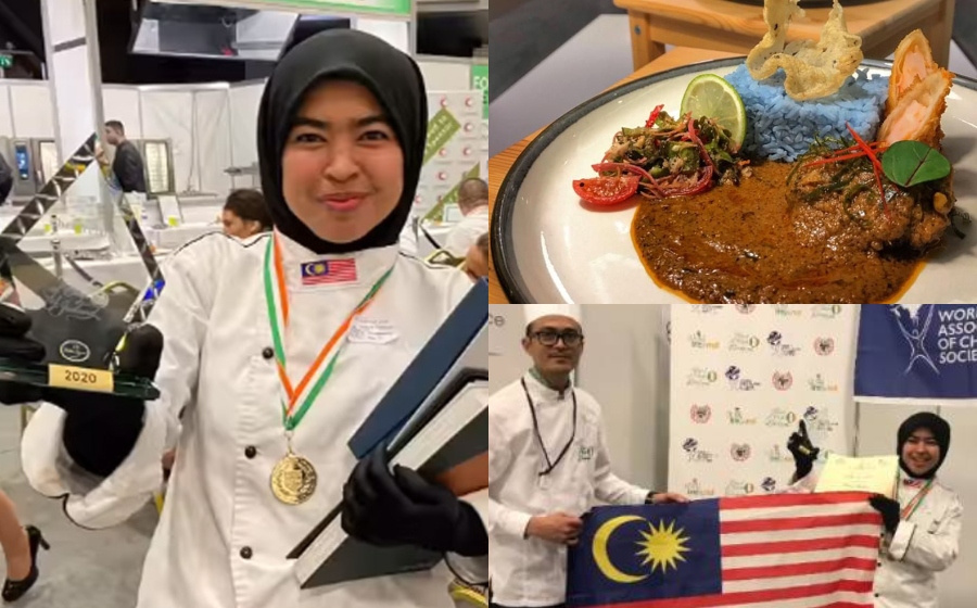 Resipi Nasi Lemak Bunga Telang Rangkul Emas, Julang Nama 