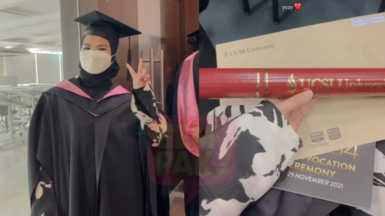 "Ada Ketikanya Saya Letih Tapi ..." - 5 Tahun Belajar, Aina Abdul Akhirnya Genggam Ijazah Sarjana Muda Muzik!