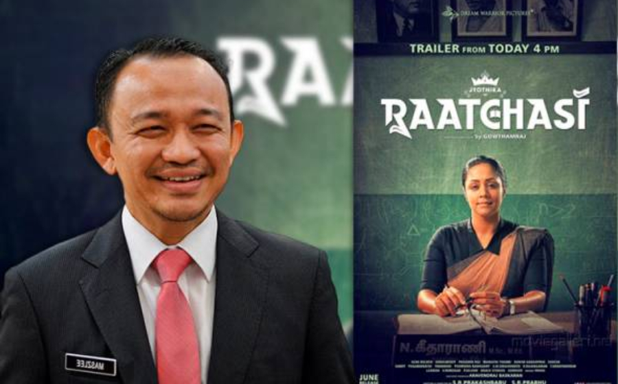 Maszlee Malik Terima Penghargaan Daripada Produksi Filem 'Raatchasi'