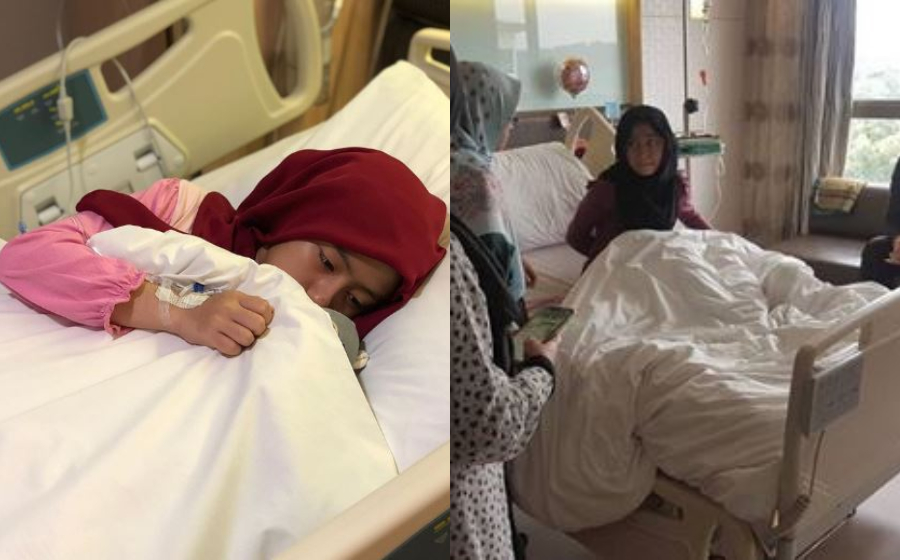 Buah Pinggang Bengkak, Mia Sara Ditahan di Hospital