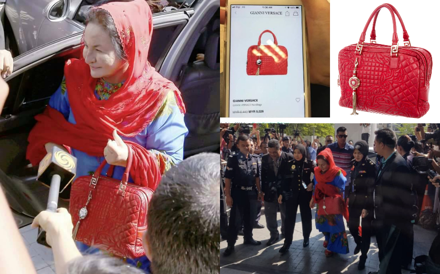 Netizen 'Buat Kerja' Cari Jenama, Harga Beg Tangan Dibawa Rosmah Ke SPRM! -  Media Hiburan