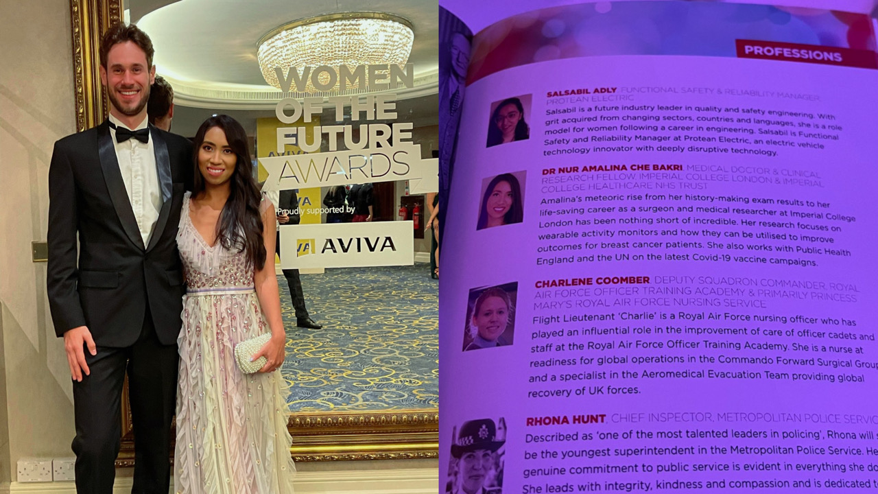 Tahniah! Dr. Amalina Terima Anugerah Di UK - Saya Rasa Rendah Diri Dikelilingi...