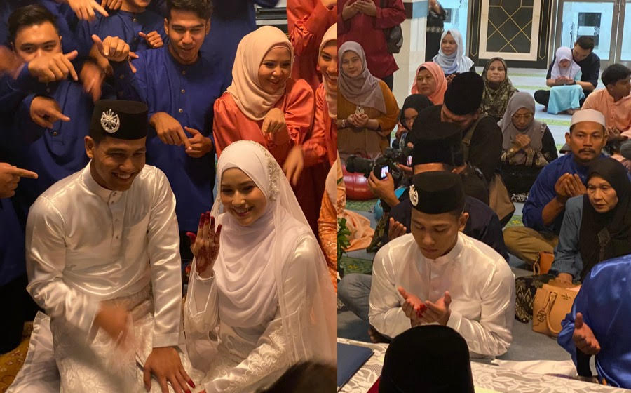 Tahniah... Eyra Hazali Kini Isteri Haziq Nadzli!