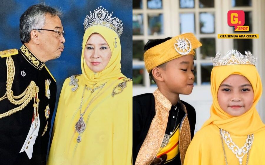 Gempakspot Bergambar Seperti Pasangan Yang Dipertuan Agong Gambar Kanak Kanak Ini Dapat Perhatian Raja Permaisuri Agong Gempak