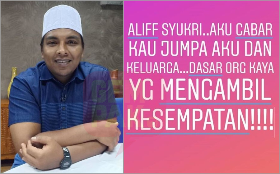 “Saya Cabar Dia Bersemuka Dengan Saya” – Ali Puteh Terkilan, Tindakan Aliff Syukri Guris Hati Ibu