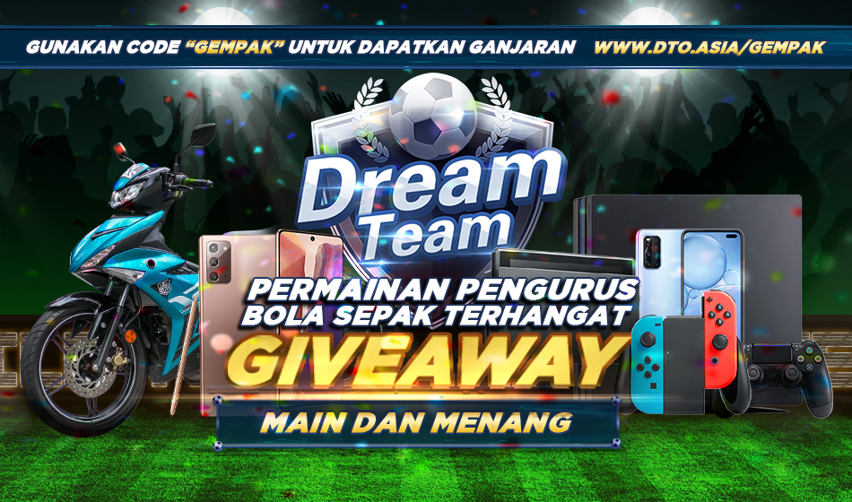 Bina Pasukan Bola Sepak Online Di Dream Team & Menangi Hadiah Lumayan Bernilai Lebih RM30,000 Seperti Yamaha Ysuku Dan Banyak Lagi!