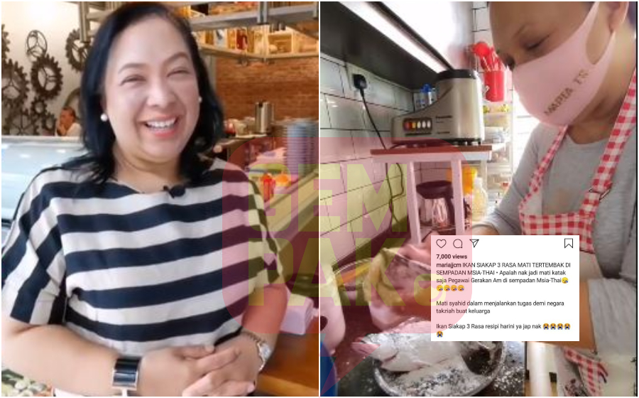 Namakan Menu u0027Ikan Siakap 3 Rasa Mati Tertembak Di Sempadan