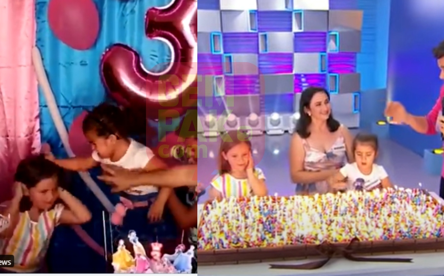 Dah Tak Bergaduh Adik Beradik Viral Teruja Dapat Tiup 500 Batang Lilin Pada Kek Gempak