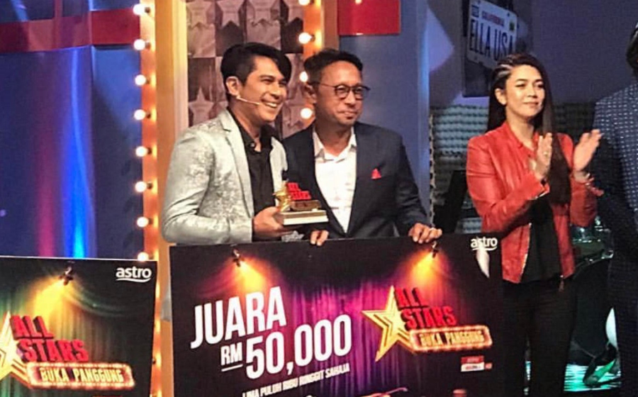 Zul Huzaimy Juara All Stars Buka Panggung  Bawa Pulang 