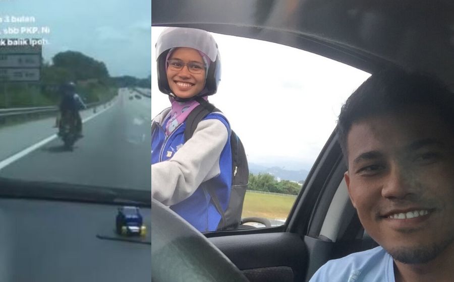 I Feel Sorry For Her Banyak Kali Saya Mintak Maaf Isteri Tunggang Motosikal Atas Highway Ini Penjelasan Sebenar Suami Gempak