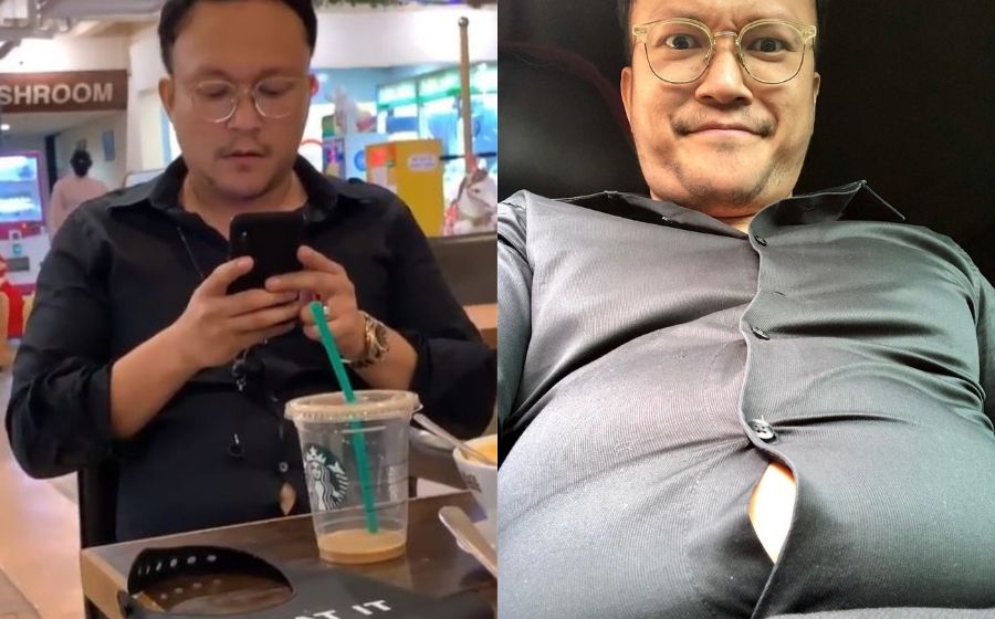 Cute Kan Lelaki Buncit Aksi Butang Baju Hampir Cute Kan Lelaki Buncit Aksi Butang Baju Hampir