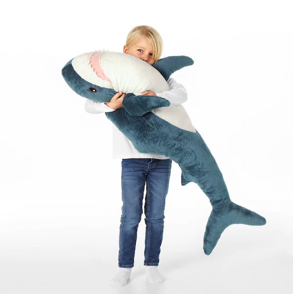 ikea shark plush