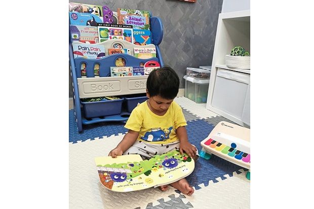 The Star Kaarthikeya with his books