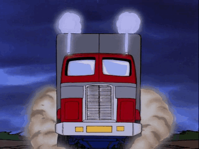 Giphy Unless you're Optimus Prime, then can.