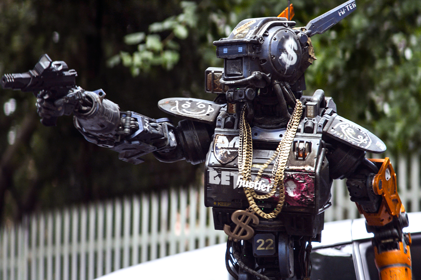 Vanity Fair Like a friendlier version of RoboCop.