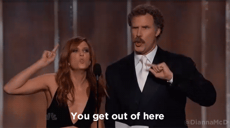 Giphy We're talking to you, sign boards.