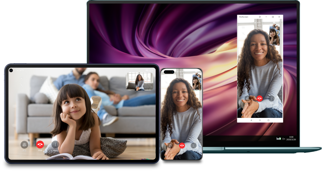 Huawei You can use a third-party calling app too.