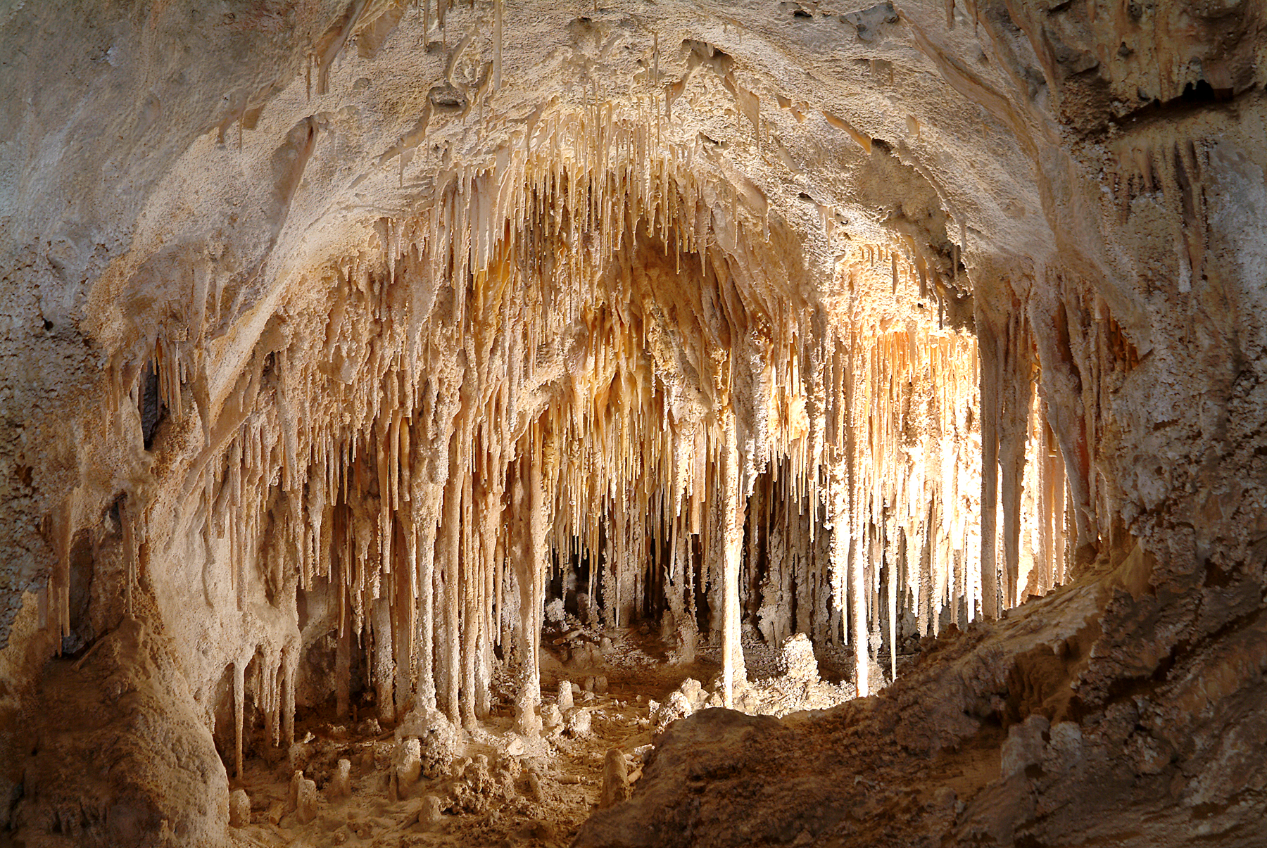 National Park Service Get lost in the caves - without getting lost.