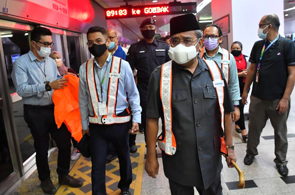 'Want To Terminate, Terminate Lah': Tajuddin Responds To Sacking As Prasarana Chairman