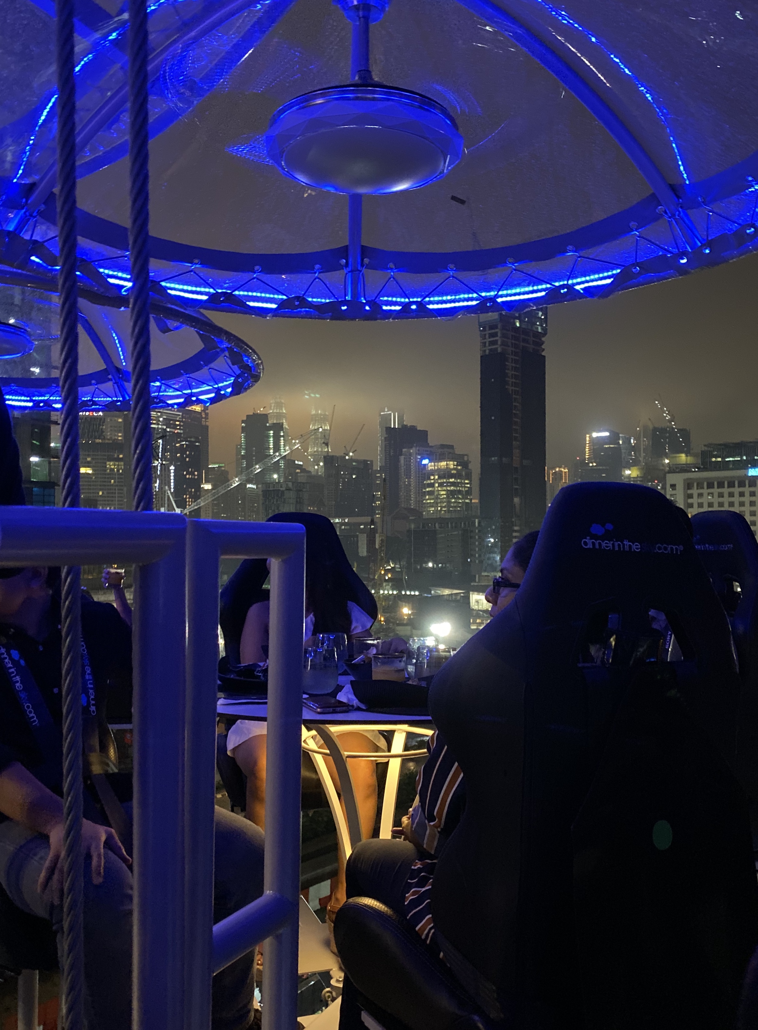 Rojak Daily A meal with a view. That's actually pretty good.