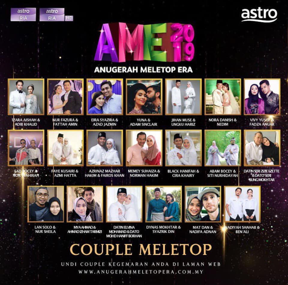 Siapa Bakal Jadi Top Top Meletop Ini Senarai Top 20 Selebriti Paling Meletop Rojakdaily