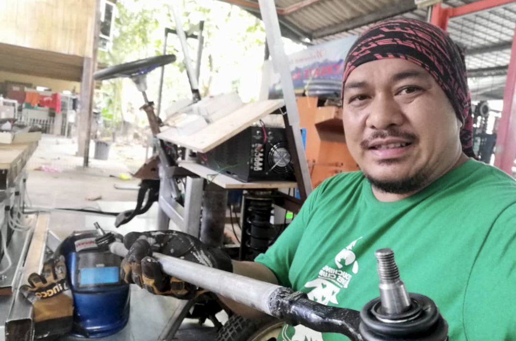 Senator Dari Sabah Bina Buggy Berkuasa Solar Dalam Masa 2 Minggu