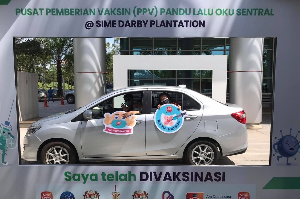 This Drive-Thru PPV In Damansara In The First In M'sia, Meant To Ease Vaccinations For The Disabled | Kaw - Vimarsana News