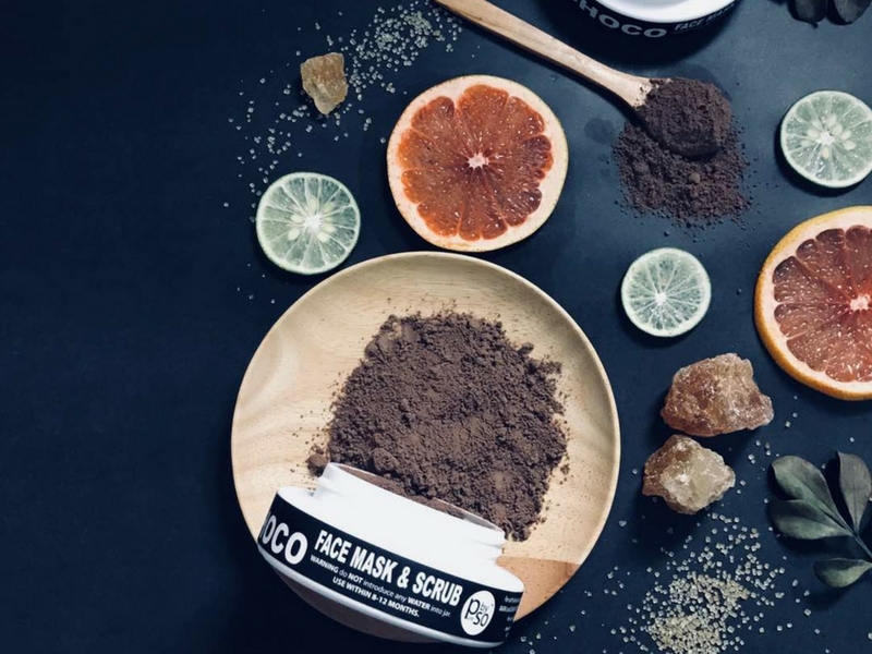 Purebysafiyyahosman Serbuk koko merupakan antara bahan yang digunakan untuk menghasilkan Face Mask & Scrub.