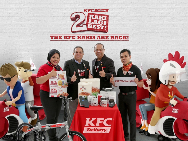 KFC Penggemar KFC boleh menyertai bidaan bagi merebut pelbagai hadiah termasuk telefon pintar Samsung Galaxy S8, iPhone 7, DJI Spark Drone dan barangan KFC edisi terhad.