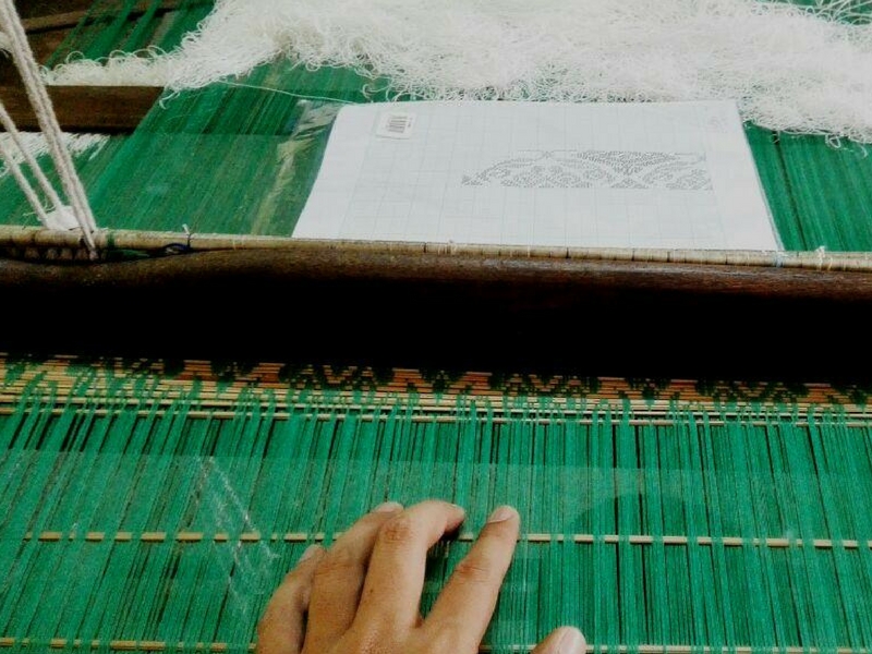 Haidieyq Songket Tidak ramai generasi muda yang tahu bagaimana songket dihasilkan.