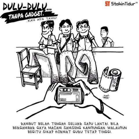 StokinTidur Rambut sikat tengah dan pakai seluar lebar. Anyone?