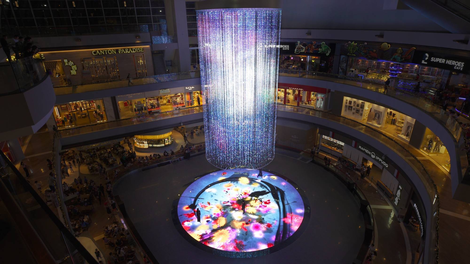 Teamlab Pelbagai visual interaktif untuk hiburan anda dan keluarga.