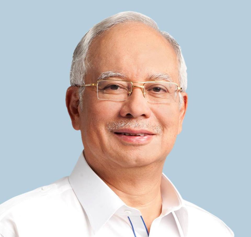 Facebook Najib Razak Najib berada di kedudukan ke-34.