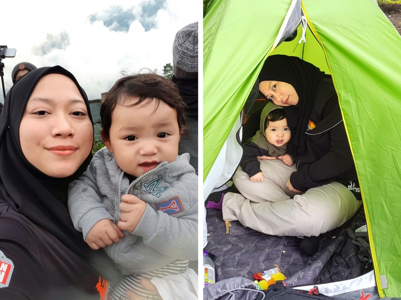 Rojak Daily Skop! Gelagat Noah di tempat perkhemahan di Pos 3.