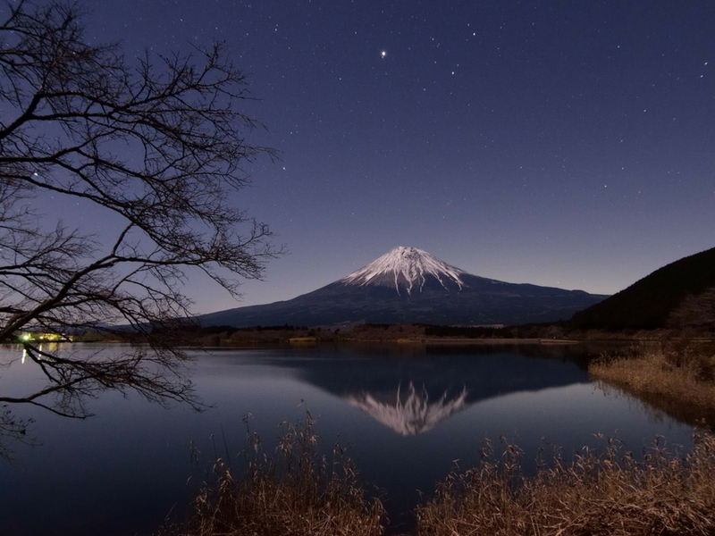 Walldevil Pemandangan tasik berhampiran Gunung Kusatsu Shirane.