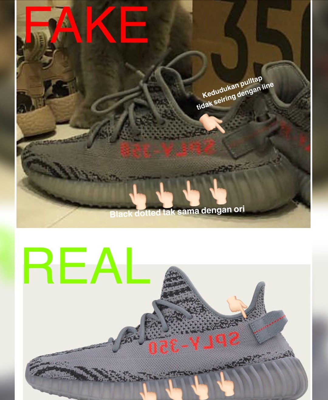 streetwearbustamy Boleh beza original atau fake?